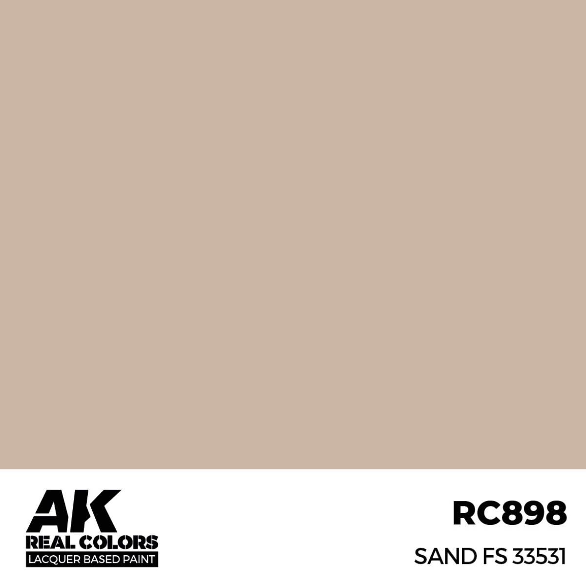 AK Interactive Real Colors Sand FS 33531 17 ml. RC898