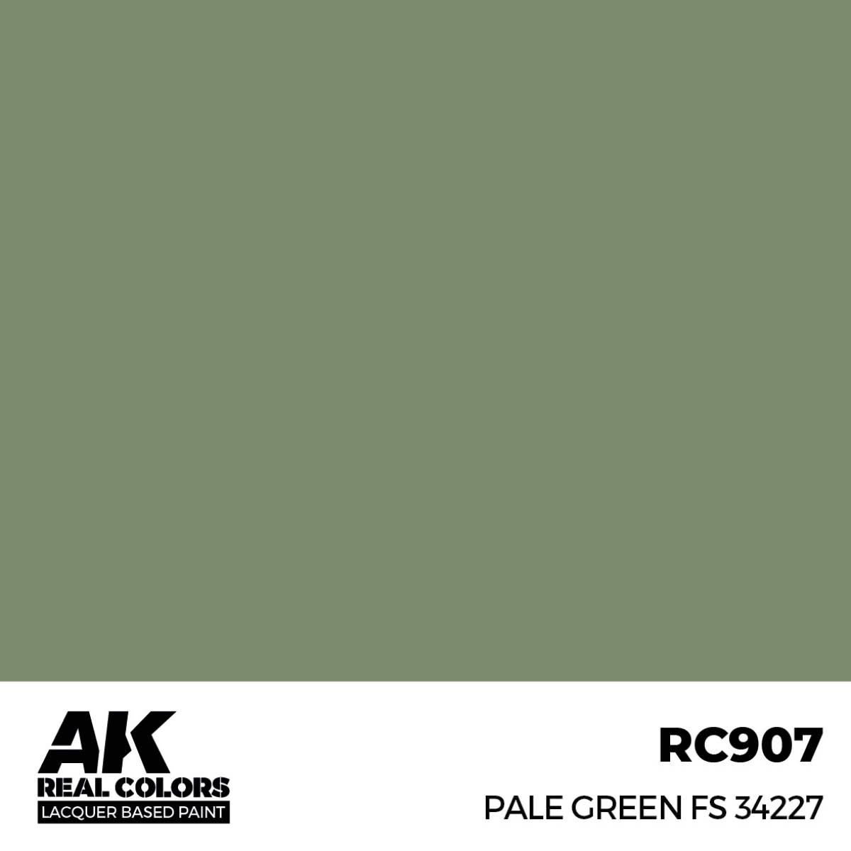 AK Interactive Real Colors Pale Green FS 34227 17 ml. RC907