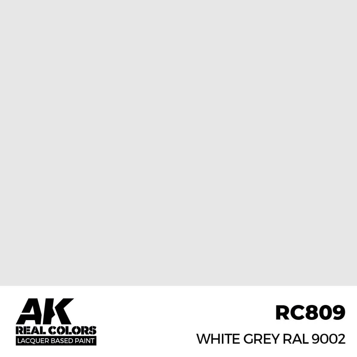 AK Interactive Real Colors White Grey RAL 9002 17 ml. RC809