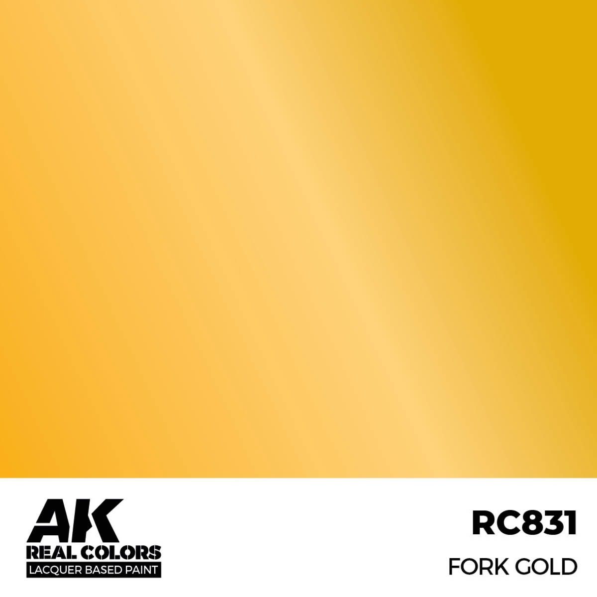AK Interactive Real Colors Fork Gold 17 ml. RC831