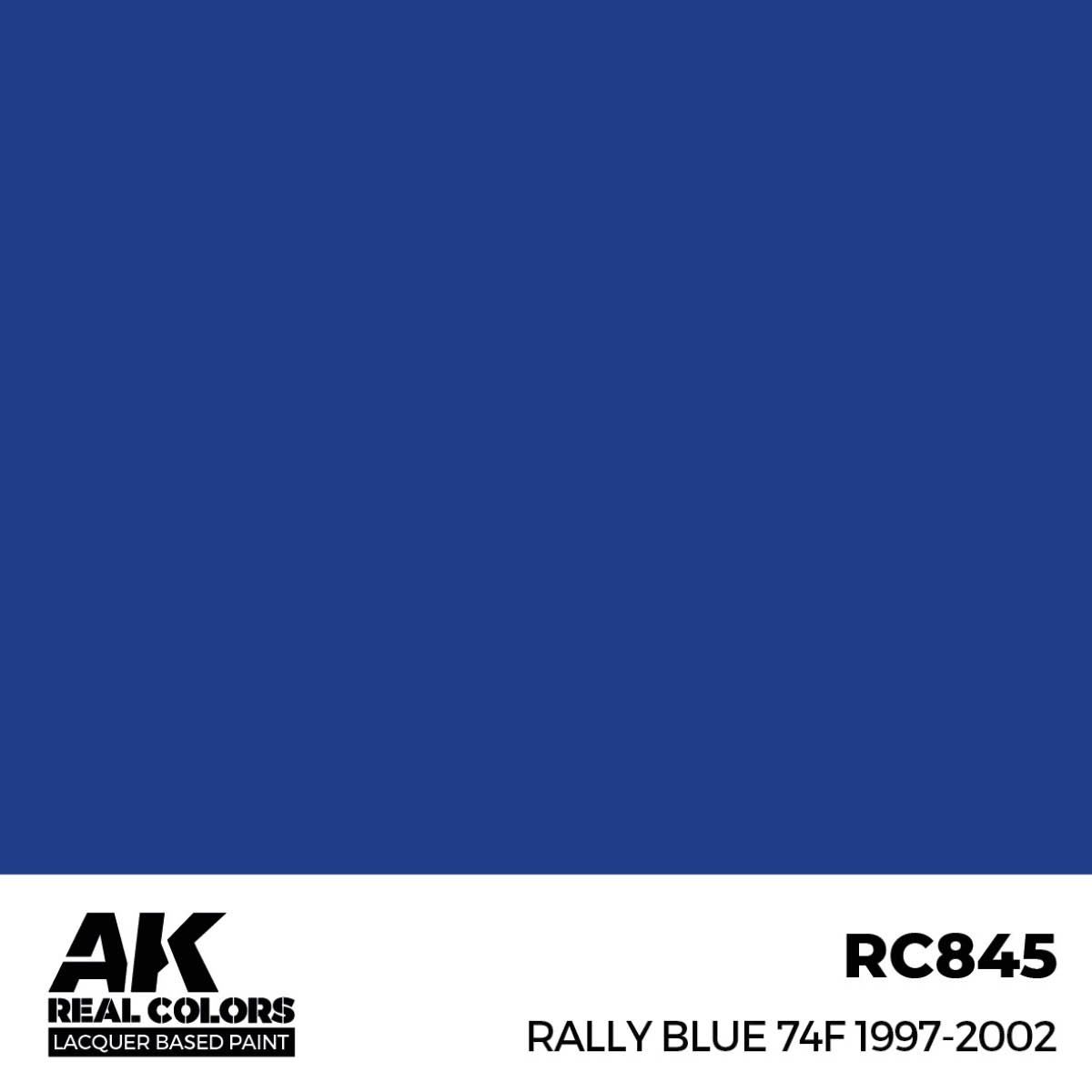 AK Interactive Real Colors Rally Blue 74F 1997-2002 17 ml. RC845