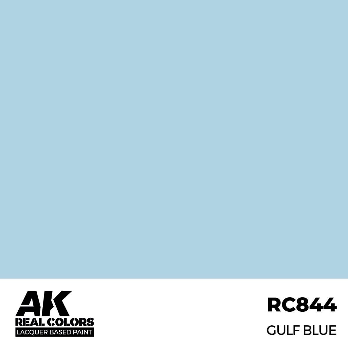AK Interactive Real Colors Gulf Blue 17 ml. RC844