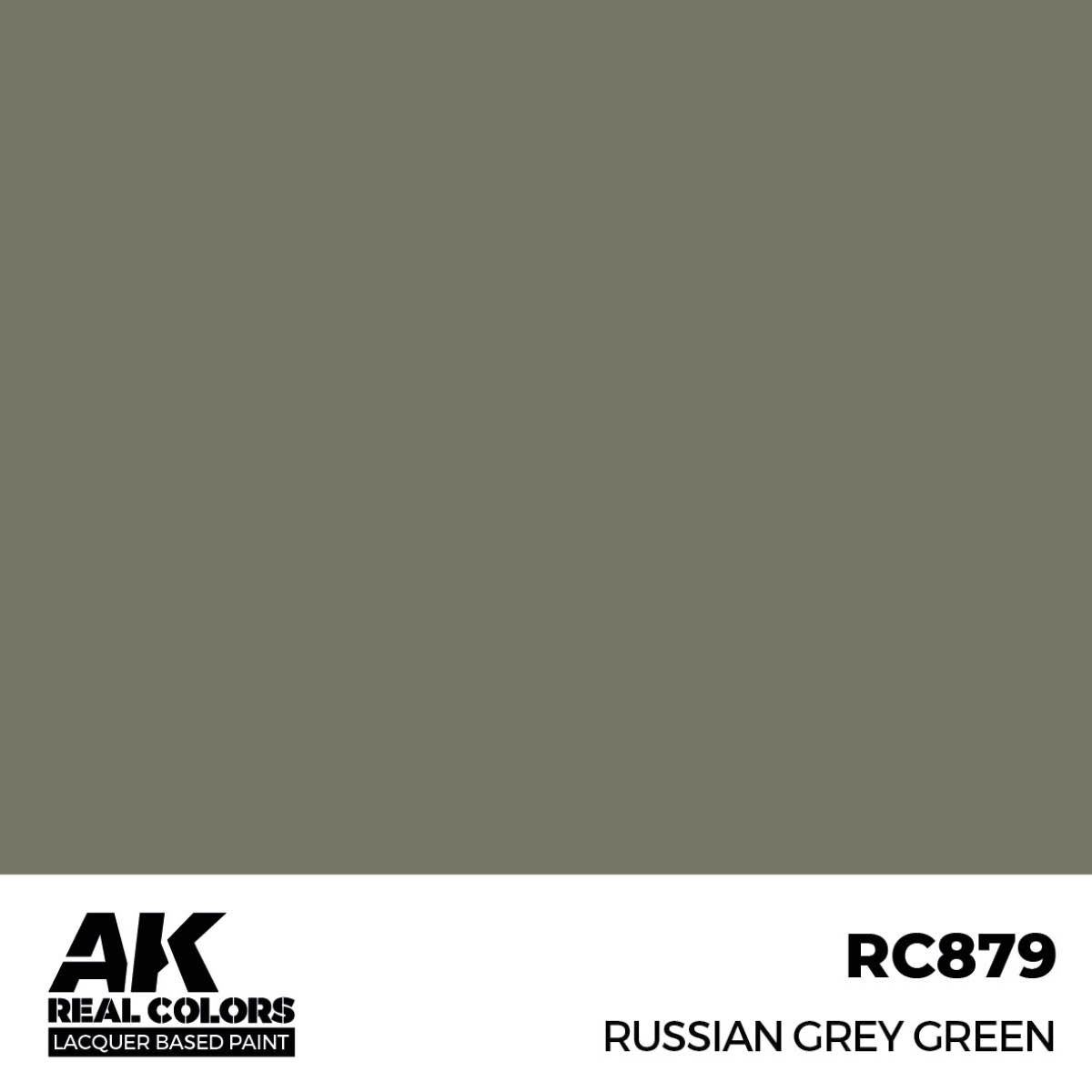 AK Interactive Real Colors Russian Grey Green 17 ml. RC879