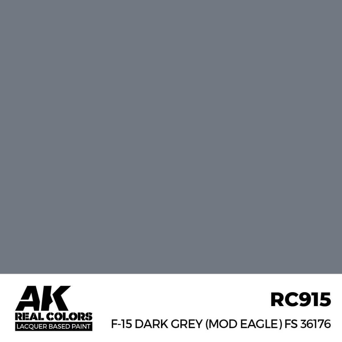 AK Interactive Real Colors F-15 Dark Grey (MOD EAGLE) FS 36176 17 ml. RC915