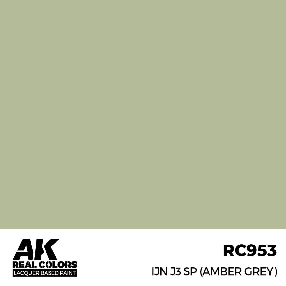 AK Interactive Real Colors IJN J3 SP (AMBER GREY) 17 ml. RC953