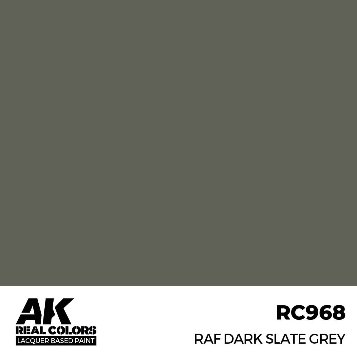 AK Interactive Real Colors RAF Dark Slate Grey 17 ml. RC968