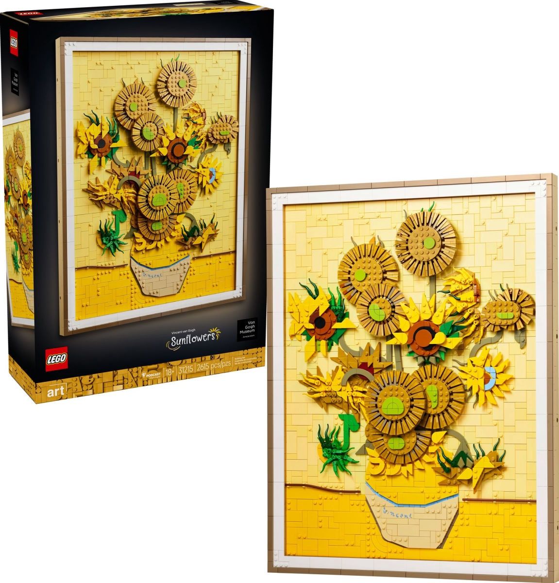 LEGO Art Vincent van Gogh – Sunflowers 31215