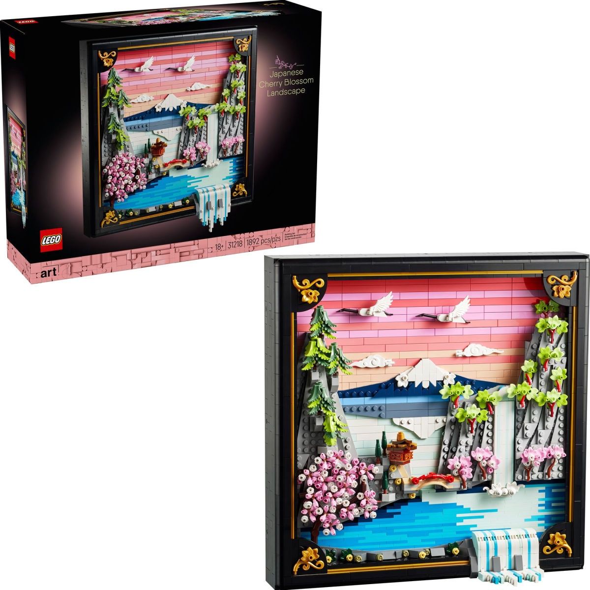 LEGO Art Japanese Cherry Blossom Landscape 31218