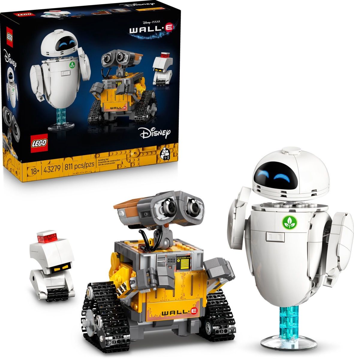 LEGO Disney Pixar WALL-E and EVE 43279