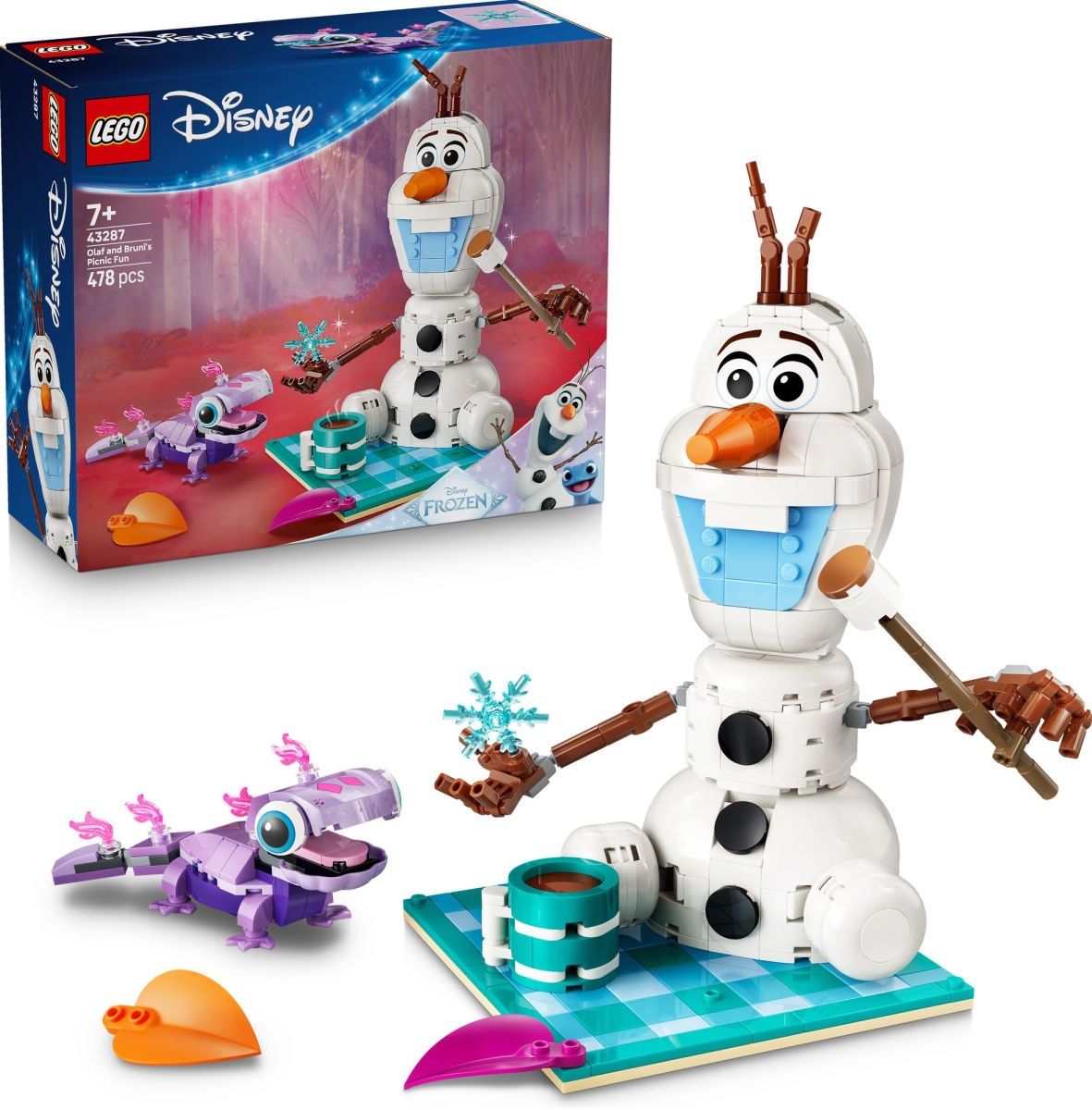 LEGO Disney Olaf and Bruni’s Picnic Fun 43287