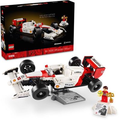 LEGO Icons McLaren MP4/4 &amp; Ayrton Senna 10330