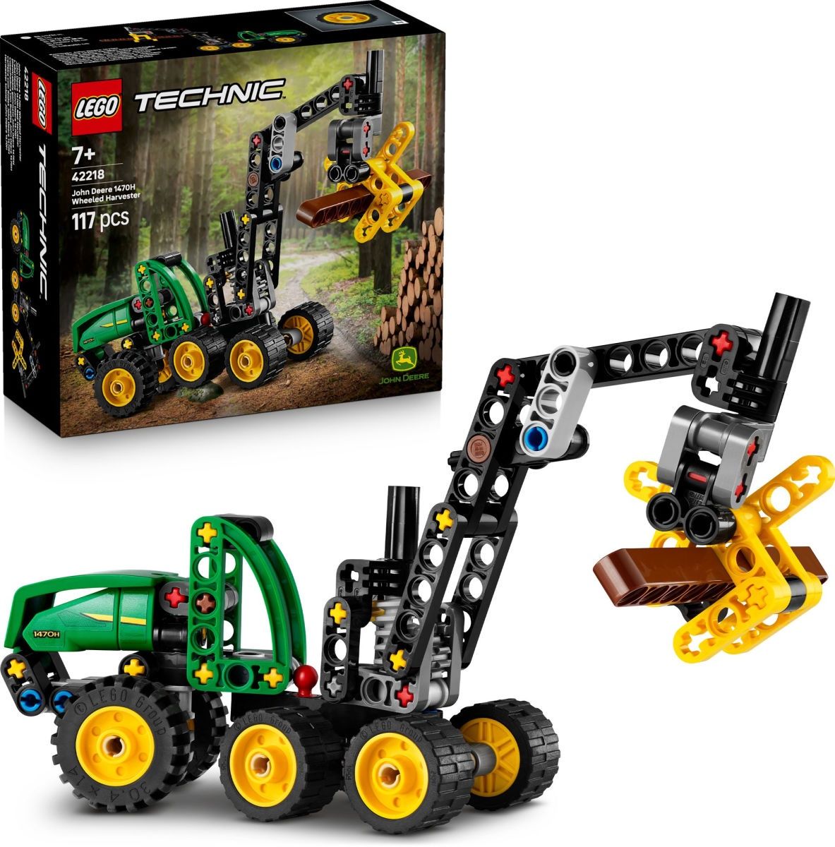 LEGO Technic John Deere 1470H Wheeled Harvester 42218