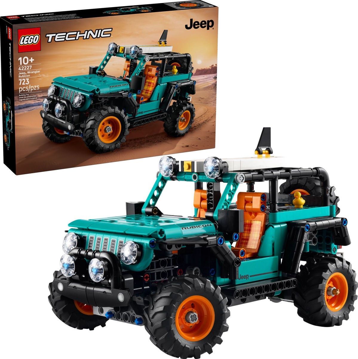 LEGO Technic Jeep® Wrangler Rubicon SUV 42227