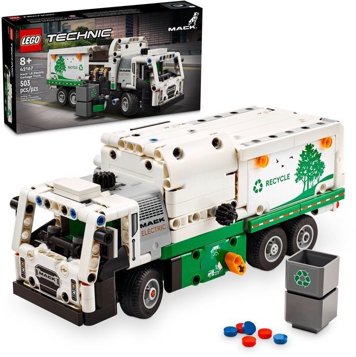 LEGO Technic Mack® LR Electric Garbage Truck 42167