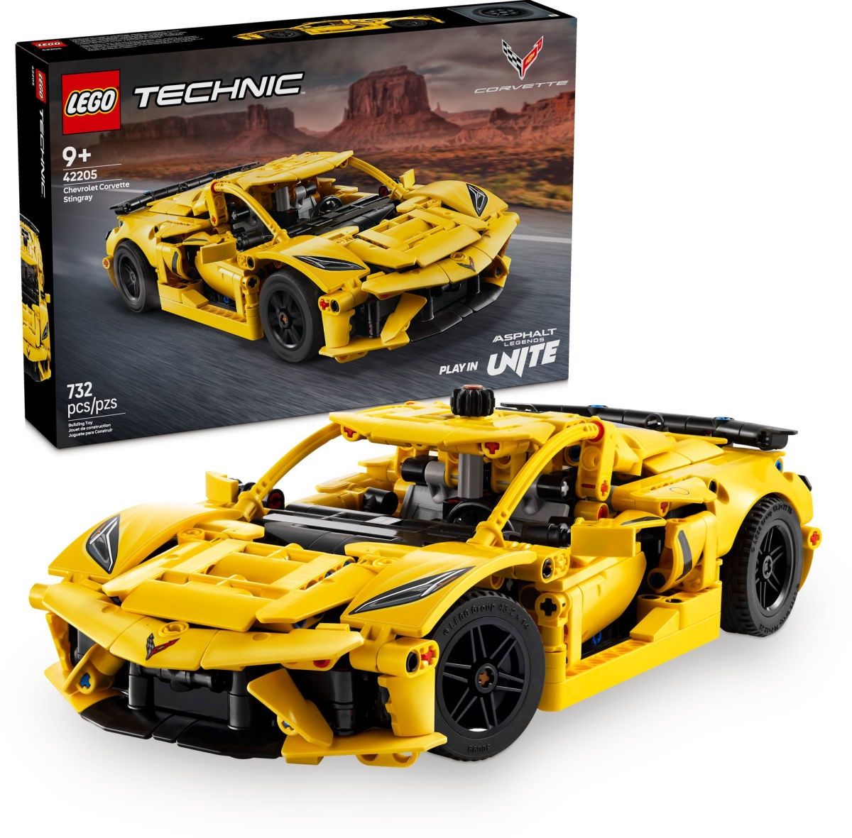 LEGO Technic Chevrolet Corvette Stingray 42205
