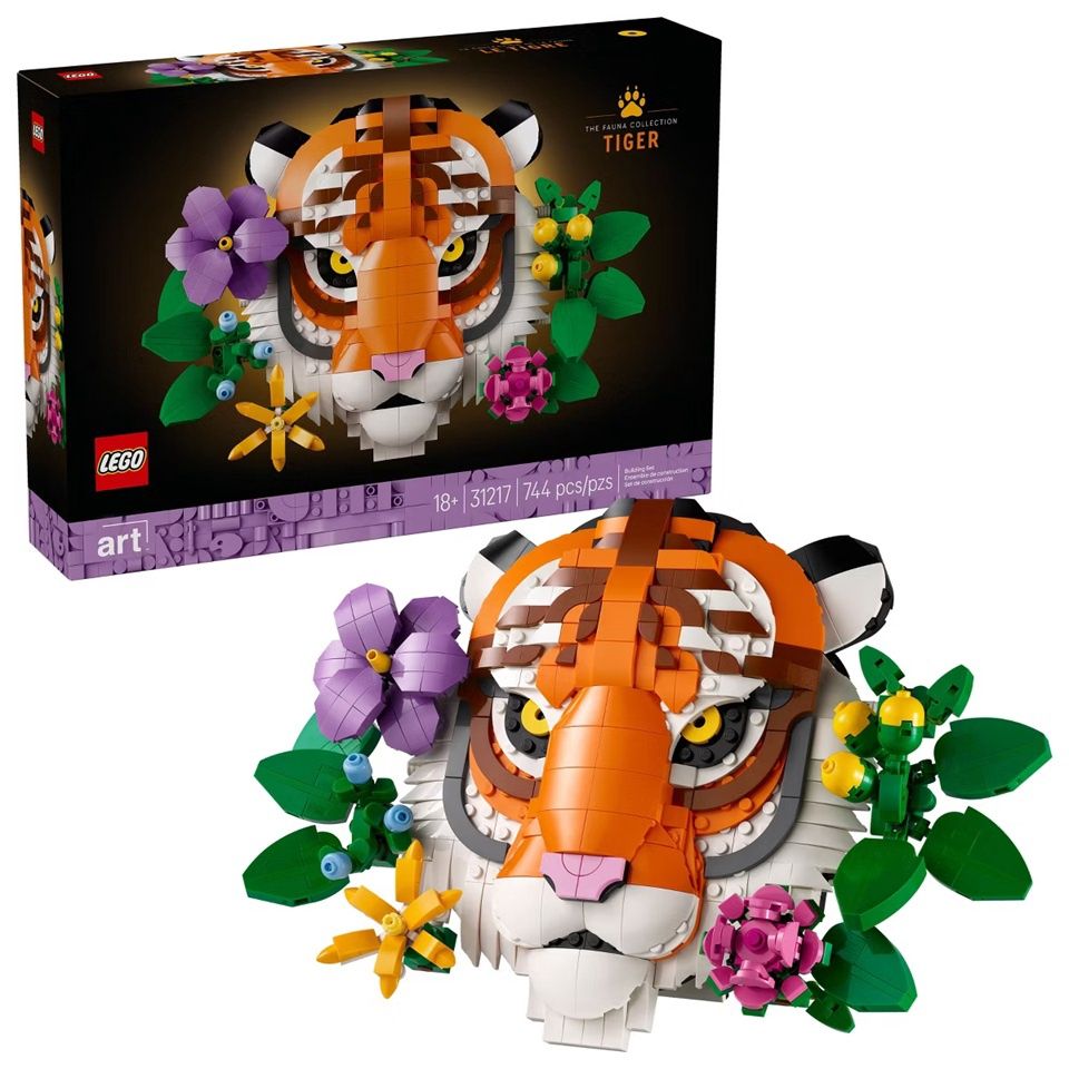 LEGO Art The Fauna Collection - Tiger 31217