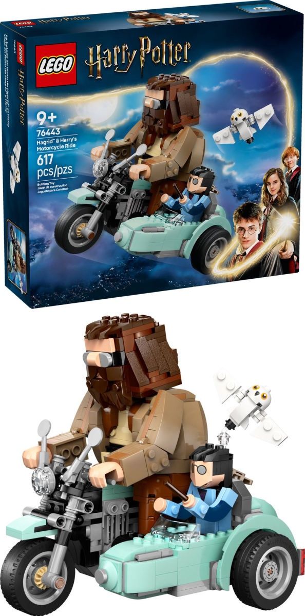 LEGO Harry Potter™ Hagrid™ &amp; Harry's Motorcycle Ride 76443