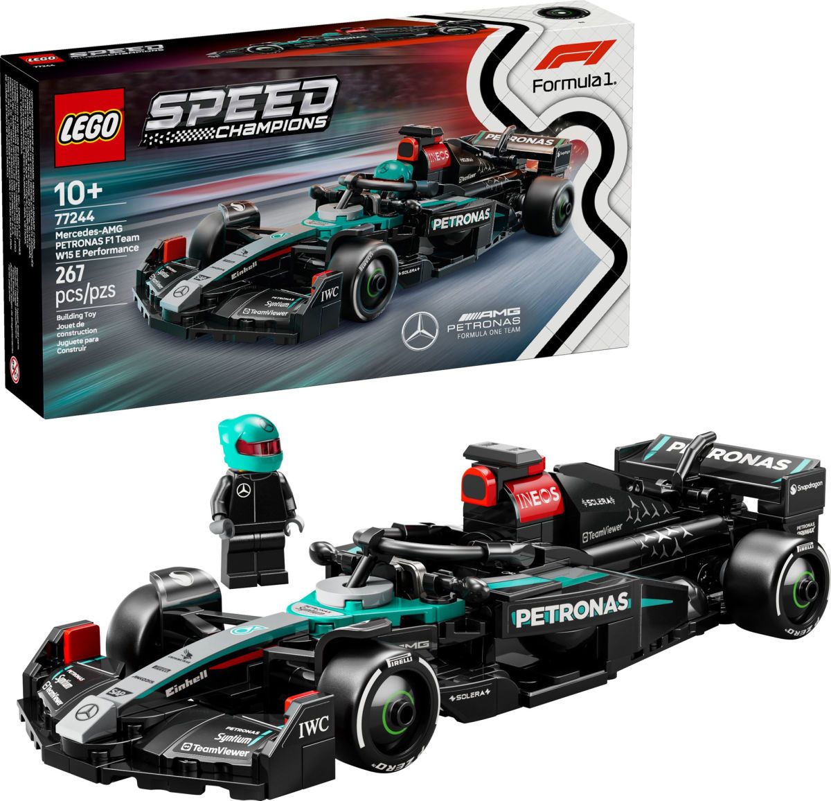 LEGO Speed Champions Mercedes-AMG F1® W15 Race Car 77244