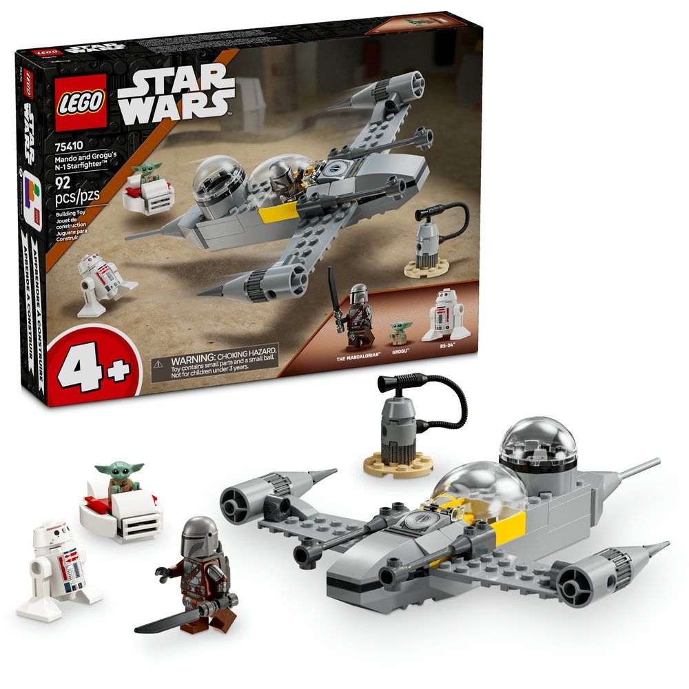 LEGO Star Wars™ Mando and Grogu's N-1 Starfighter™ 75410
