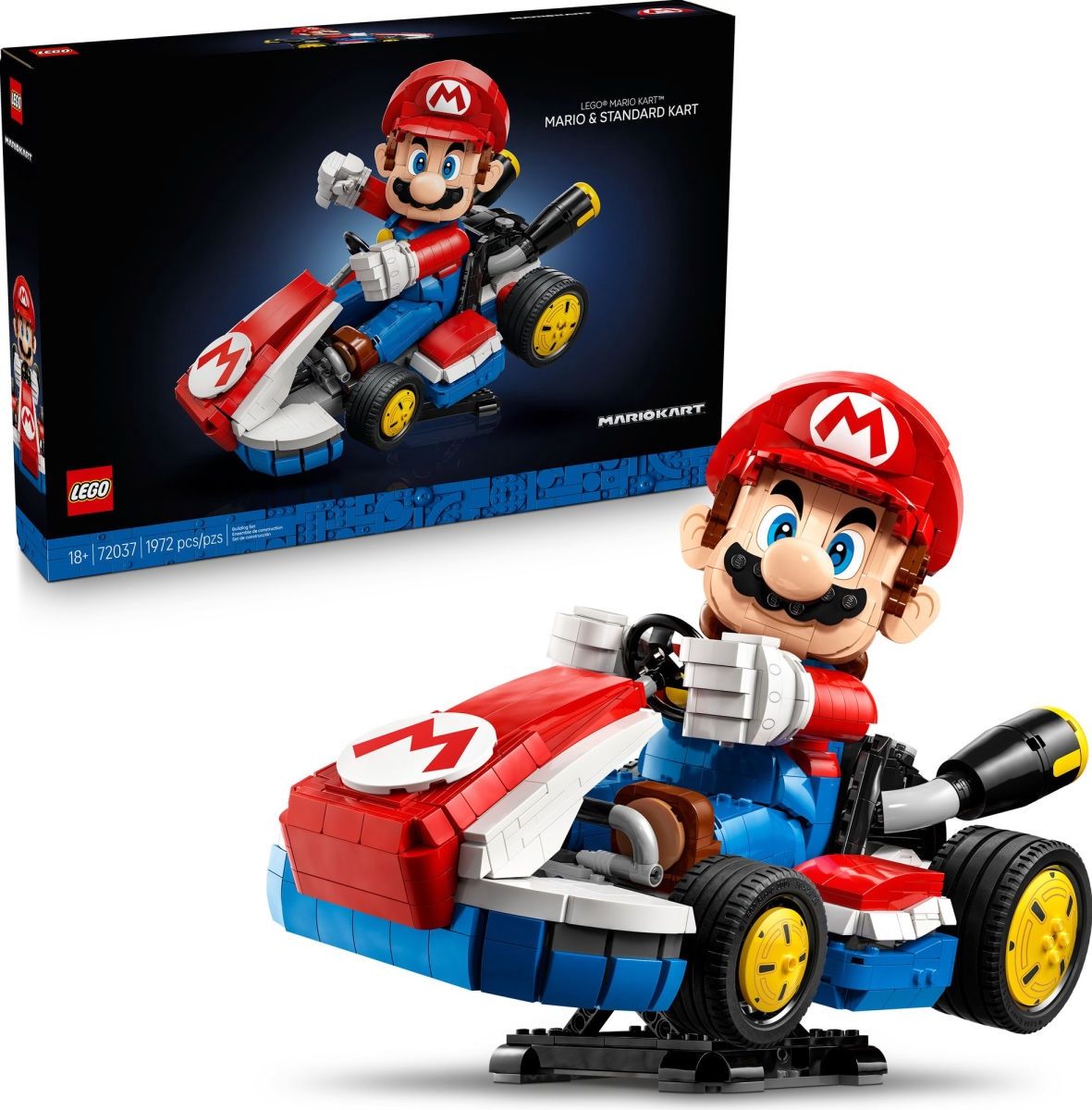 LEGO Super Mario Mario Kart™ – Mario &amp; Standard Kart 72037