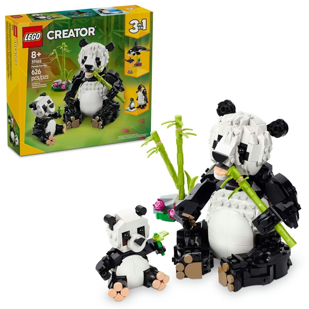 LEGO Creator Wild Animals: Panda Family 31165
