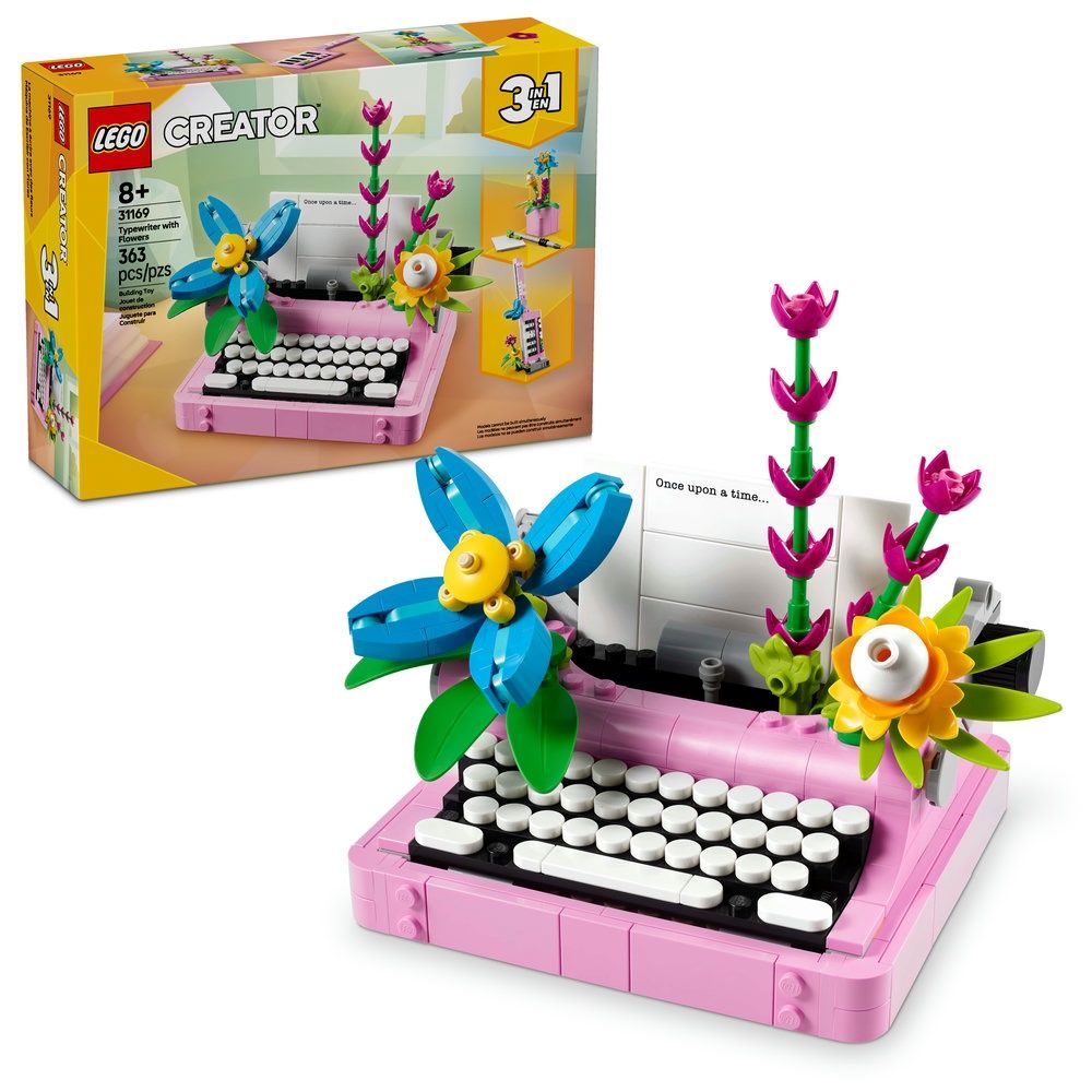 LEGO Creator Typewriter with Flowers 31169
