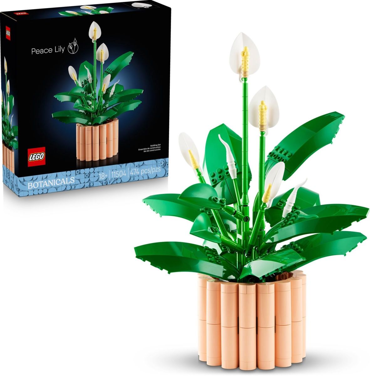 LEGO Botanicals Peace Lily 11504