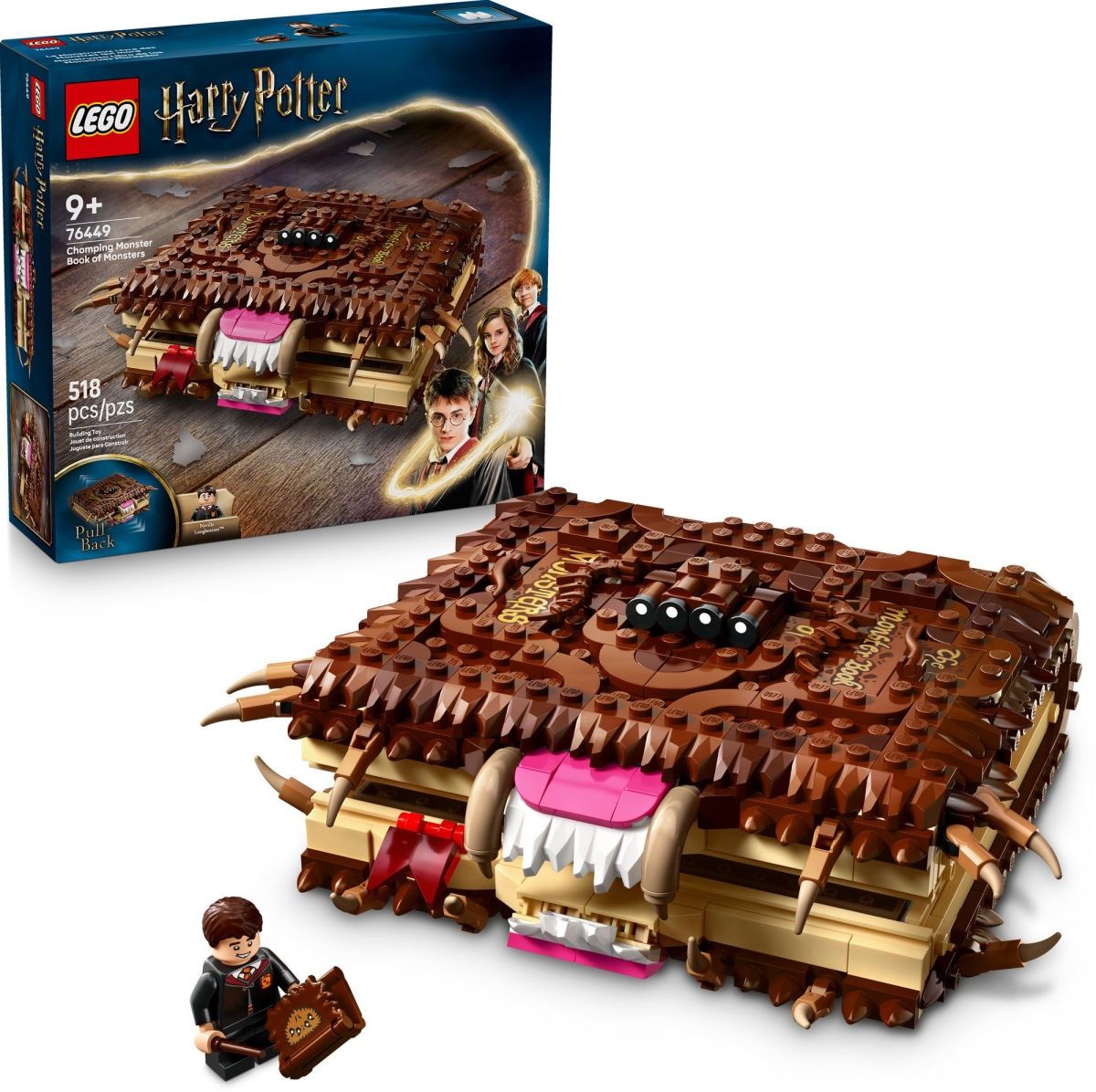 LEGO Harry Potter™ Chomping Monster Book of Monsters 76449