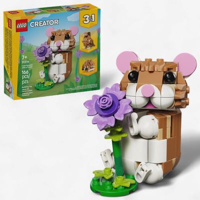 LEGO Creator Cute Hamster with a Flower 31376
