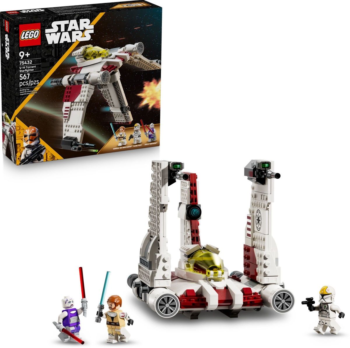LEGO Star Wars™ V-19 Torrent Starfighter 75432