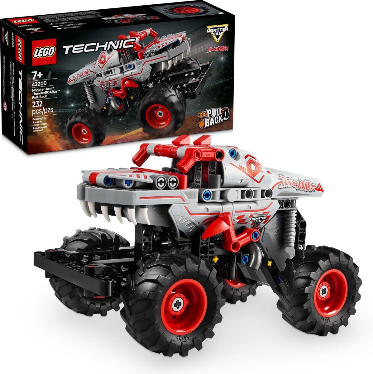 LEGO Technic Monster Jam™ ThunderROARus™ Pull-Back 42200