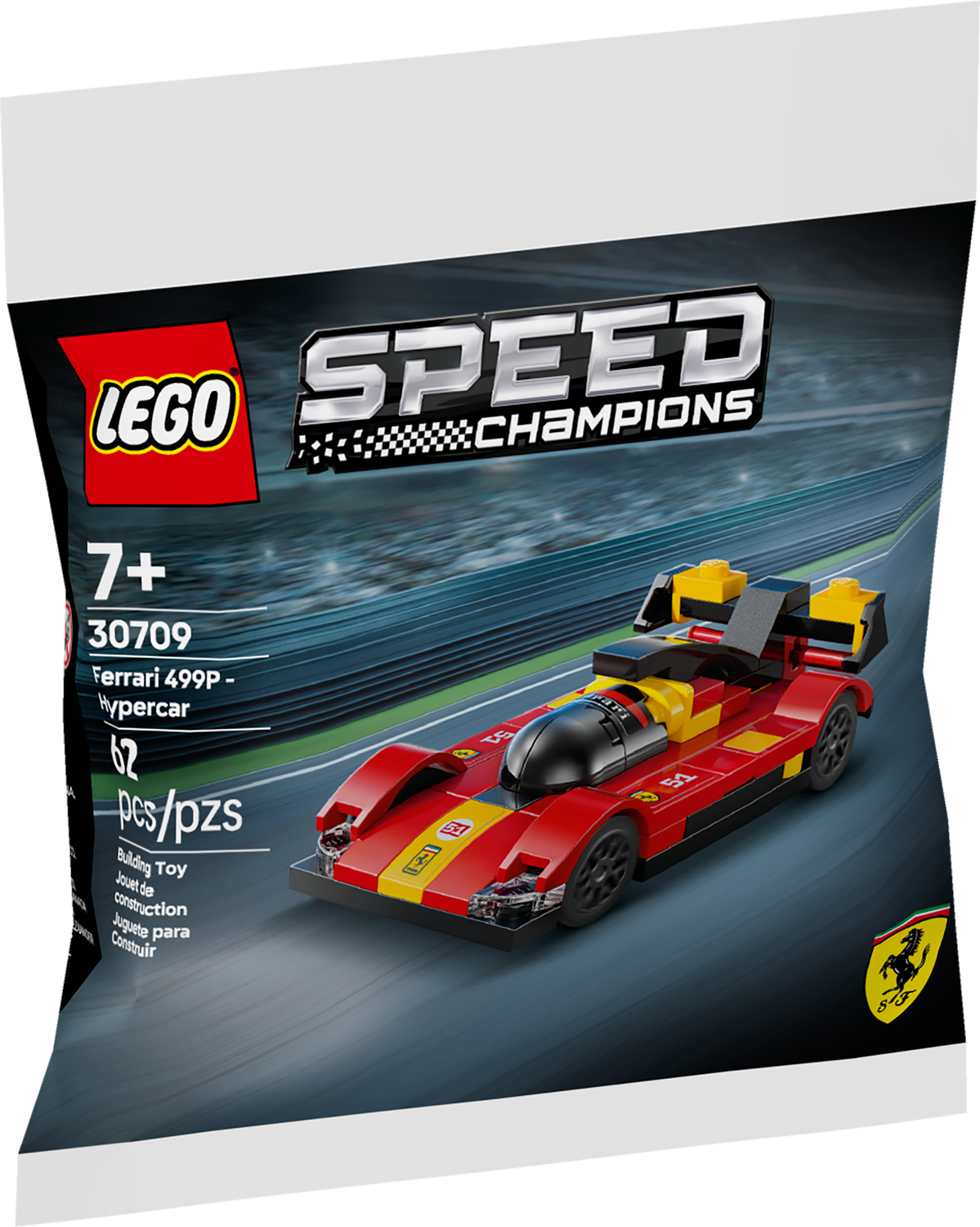 LEGO Speed Champions Ferrari 499P - Hypercar 30709