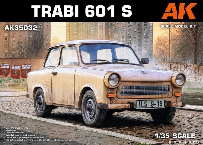 AK Interactive 1/35 Trabi 601 S 35032