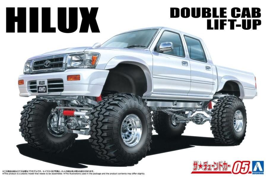 Aoshima 1/24 Hilux Double Cab Lift Up 200889