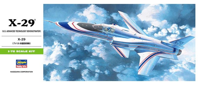 Hasegawa 1/72 X-29 [U.S. Advanced Technology Demonstrator] 01243