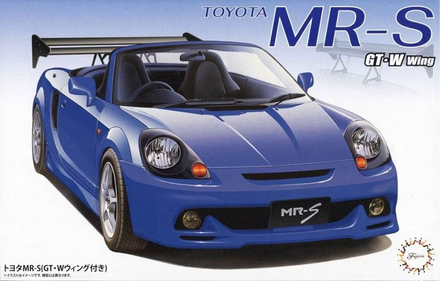 Fujimi 1/24 Toyota MR-S (w/GT W Wing) 048192