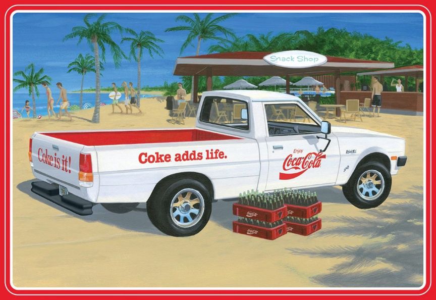 AMT 1/25 Dodge Ram D-50 Pickup Coke 1306