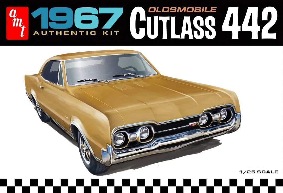 AMT 1/25 1967 Oldsmobile Cutlass 442 1365