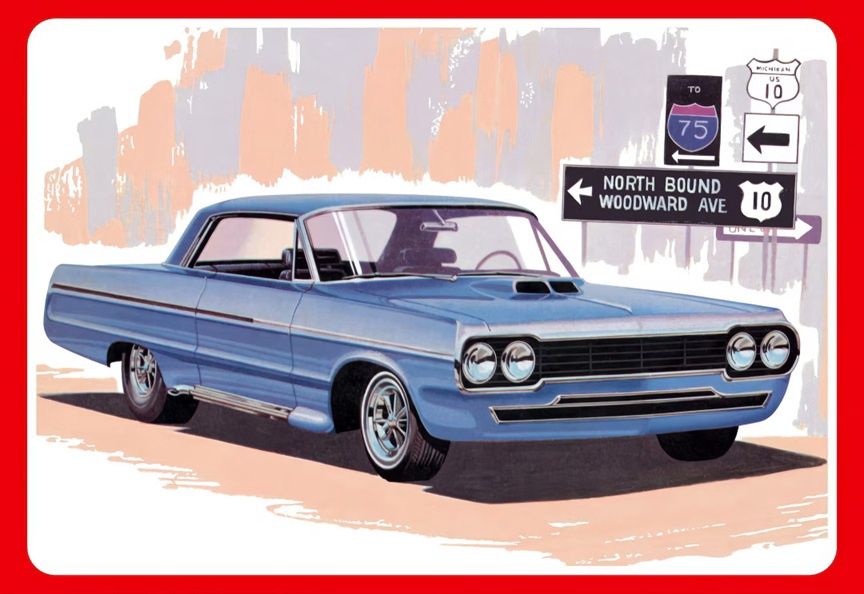 AMT 1/25 1964 Chevrolet Impala Super Street Rod 1396