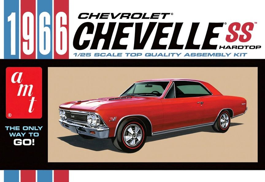 AMT 1/25 1966 Chevrolet Chevelle SS Hardtop 1342