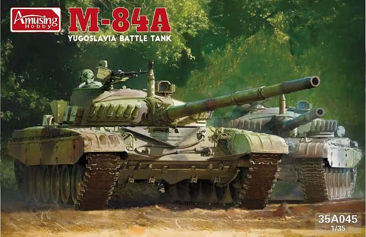 Amusing Hobby 1/35 M-84A Yugoslavia Main Battle tank 35A045