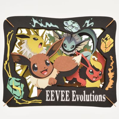 Ensky Paper Theater Eevee Evolutions "Pokemon" 51757