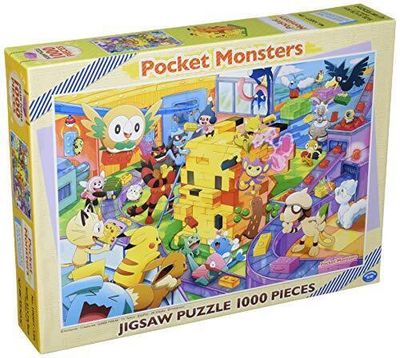 Ensky  Puzzle Let's Make it Together Pikachu Blocks "Pokemon" 1000 pcs 51847