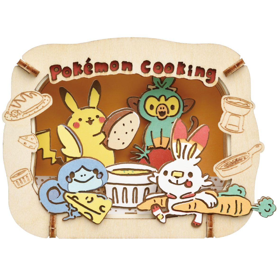 Ensky Paper Theater Pokemon Cooking "Pokemon" 51768