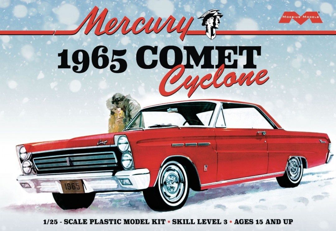 Moebius 1/25 1965 Mercury Comet Cyclone 1210