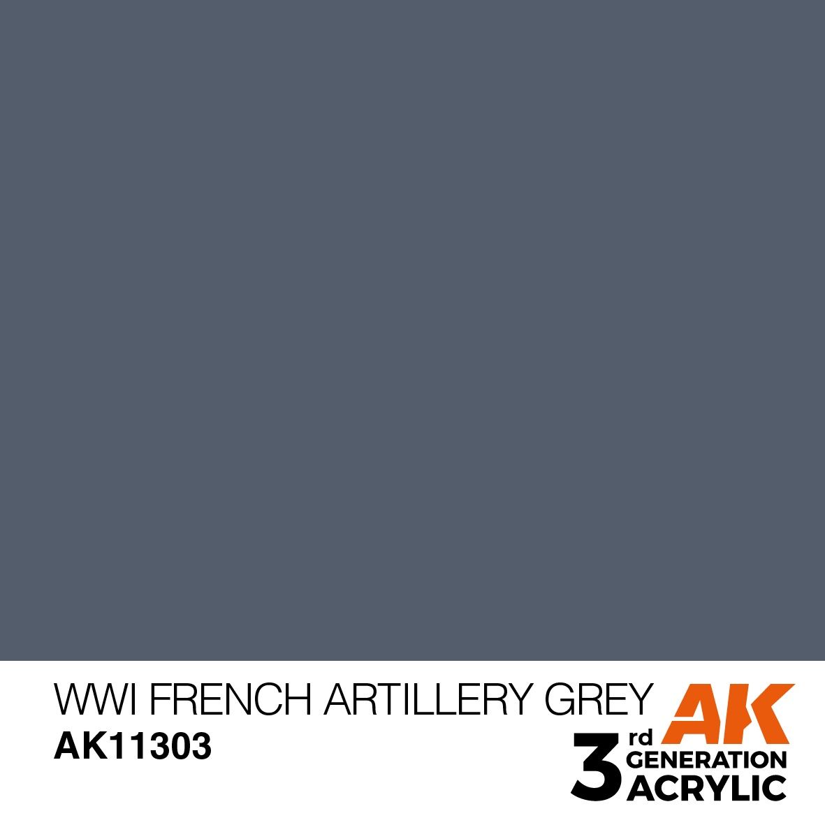 AK Interactive 3G WWI French Artillery Grey 11303