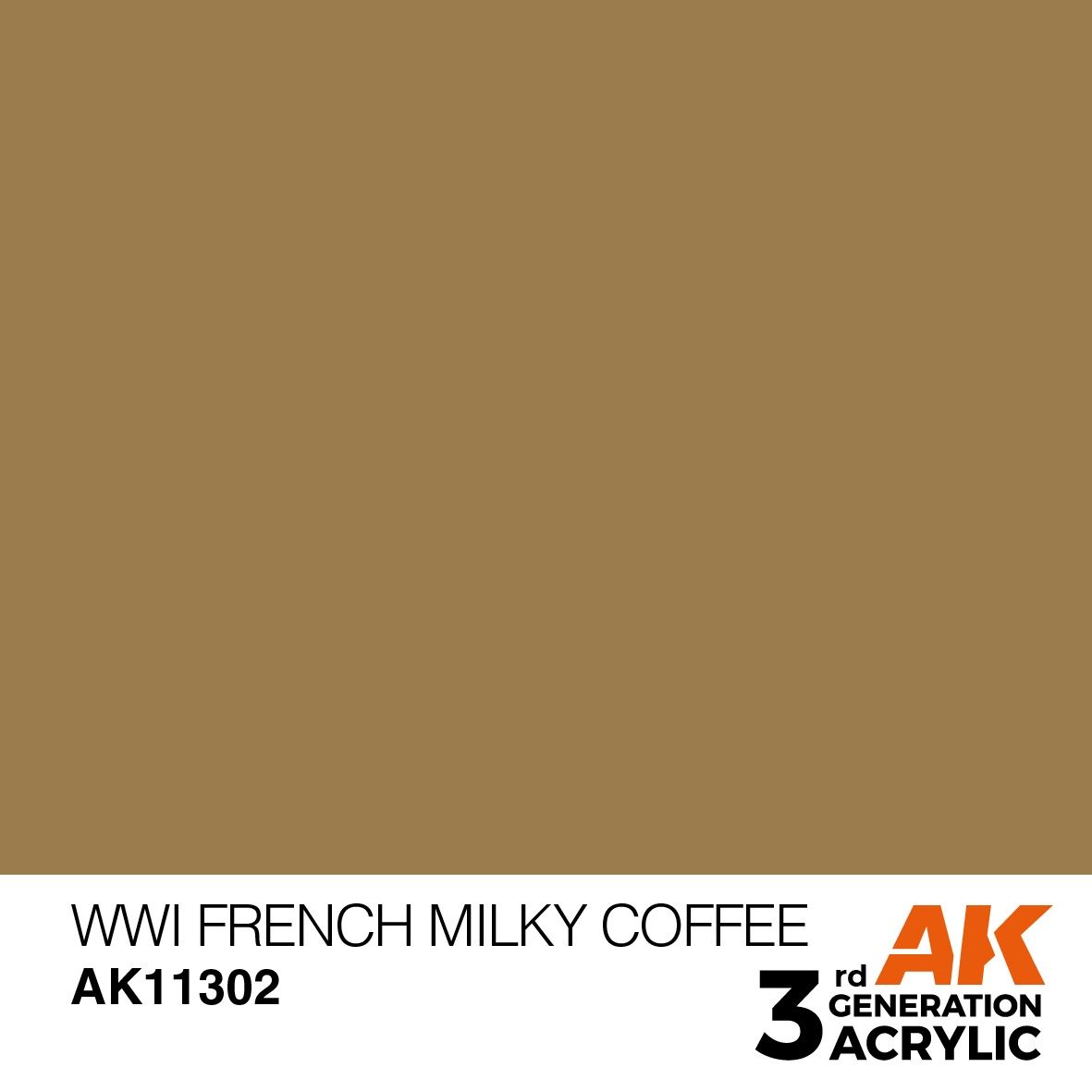 AK Interactive 3G WWI French Milky Coffee 11302