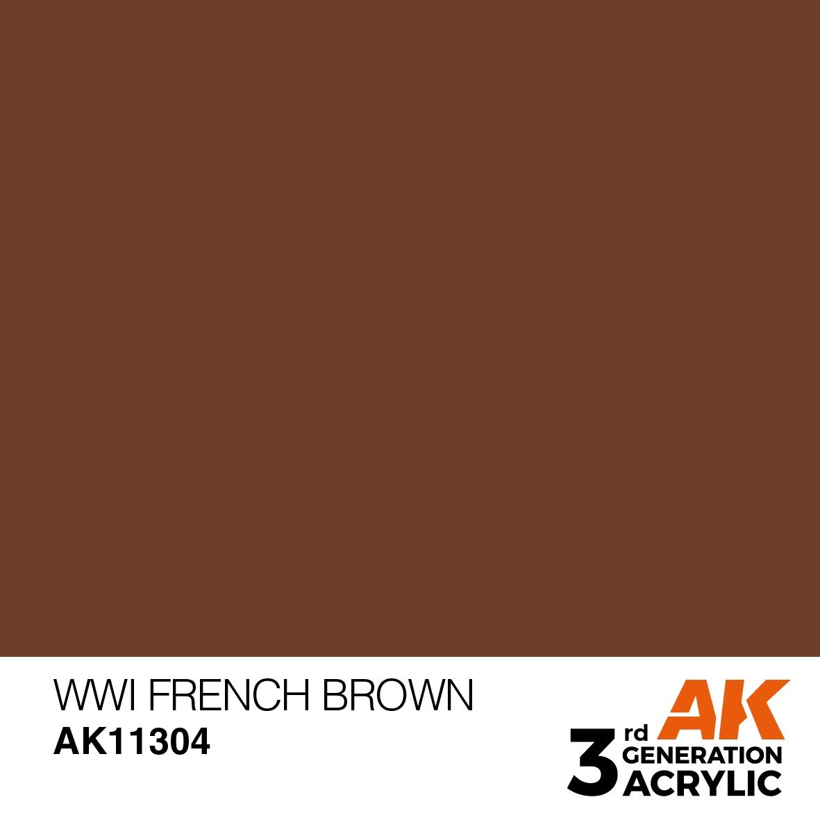 AK Interactive 3G WWI French Brown 11304