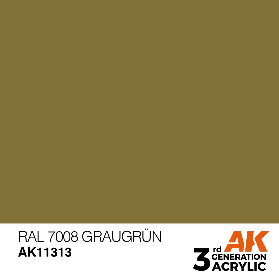 AK Interactive 3G RAL 7008 Graugrün 11313