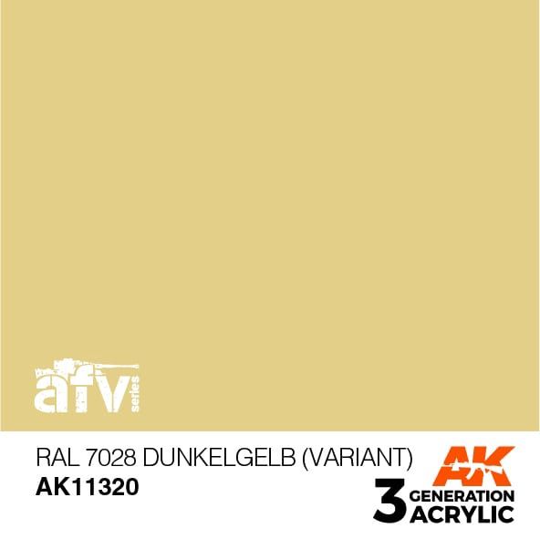 AK Interactive 3G RAL 7028 Dunkelgelb (Variant) 11320